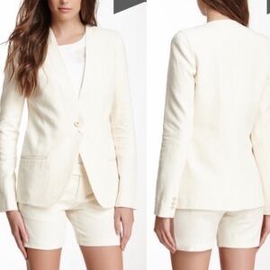 J Brand Japanese paper blazer